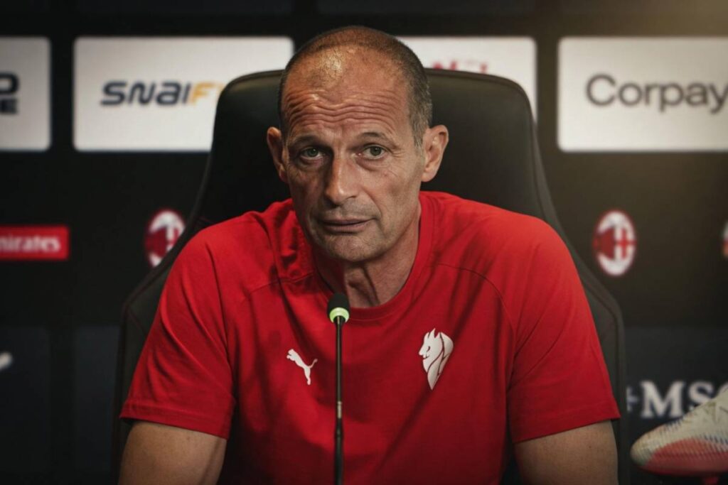 Allegri in conferenza stampa