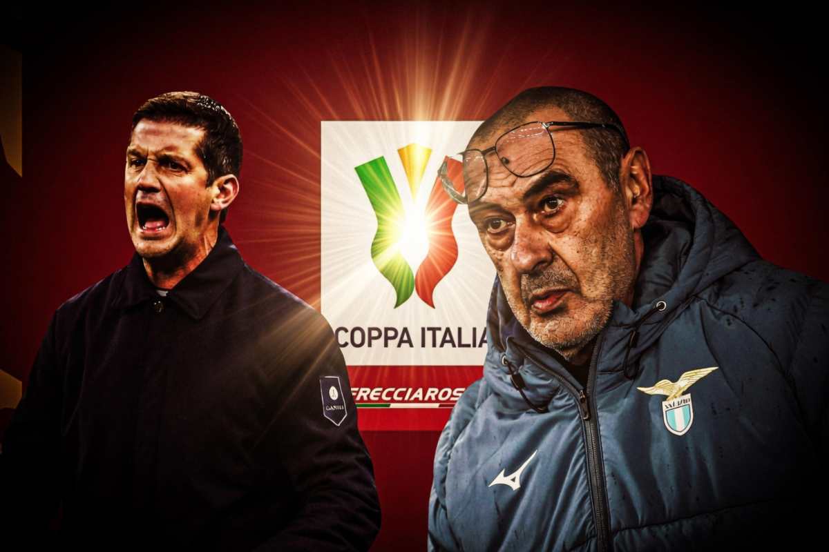Grafica Sarri Chivu finale Coppa Italia