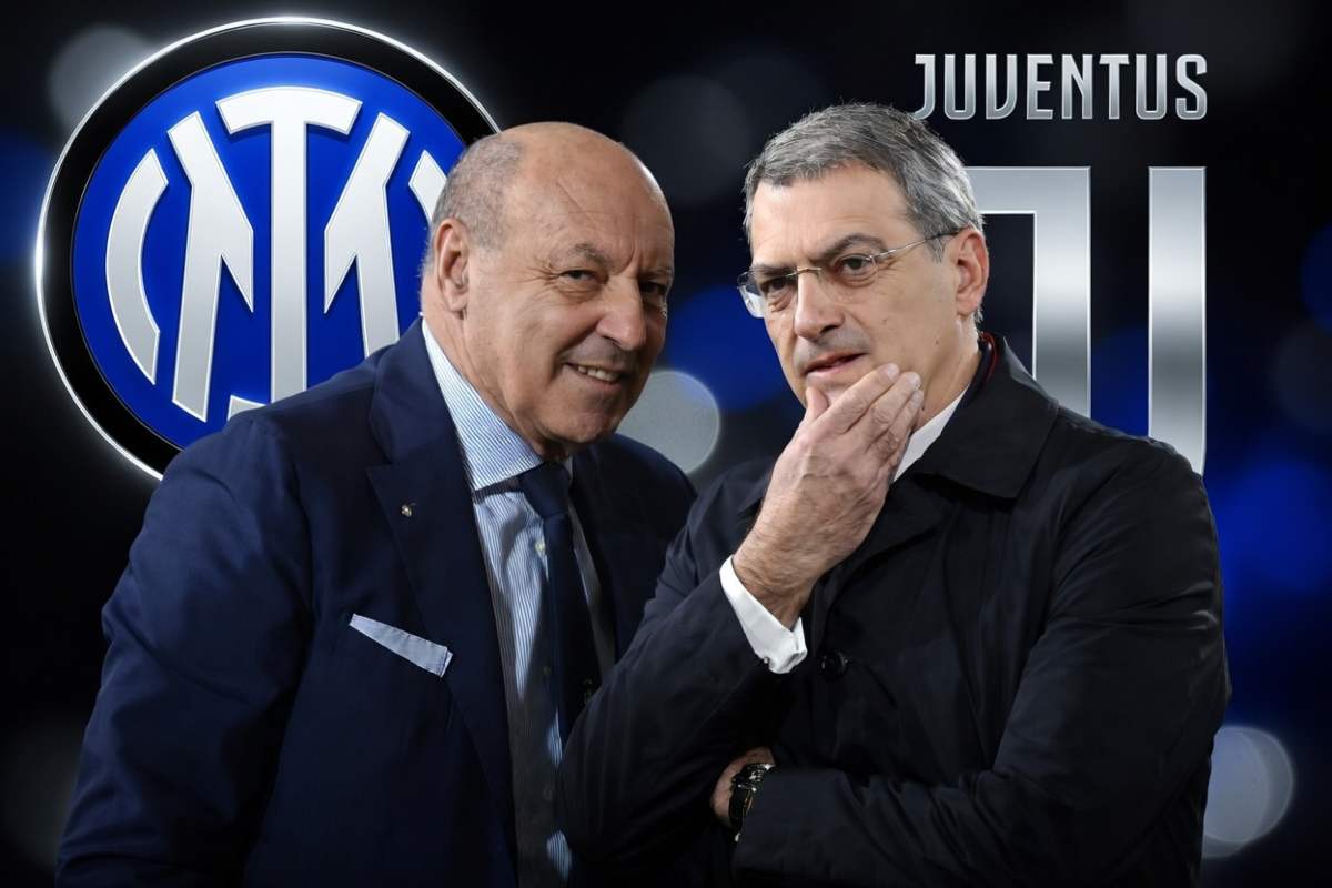 Marotta e Comolli: foto AI