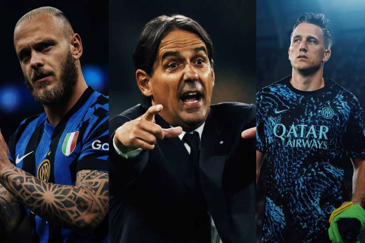 Inzaghi Dimarco e Zielinski