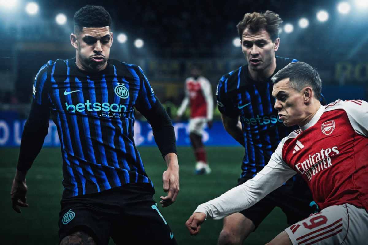 Luis Henrique durante Inter-Arsenal di Champions