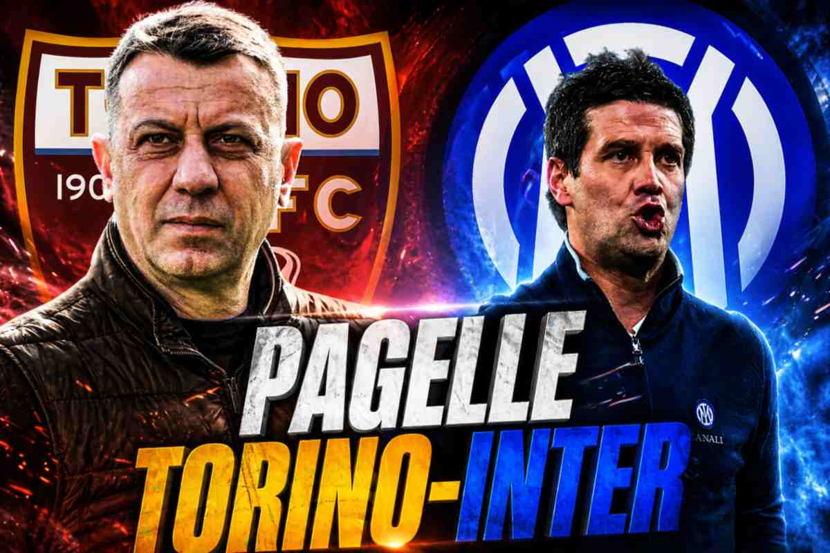 Grafica pagelle Torino-Inter