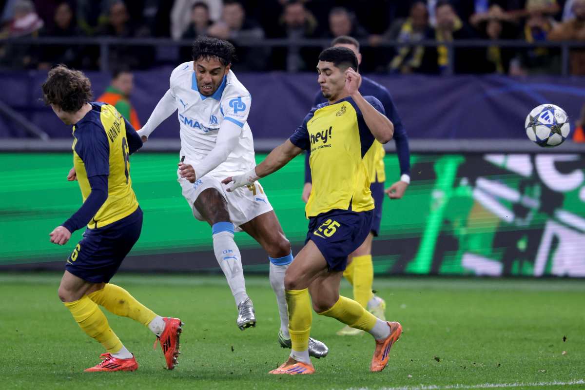 Aubameyang in azione 