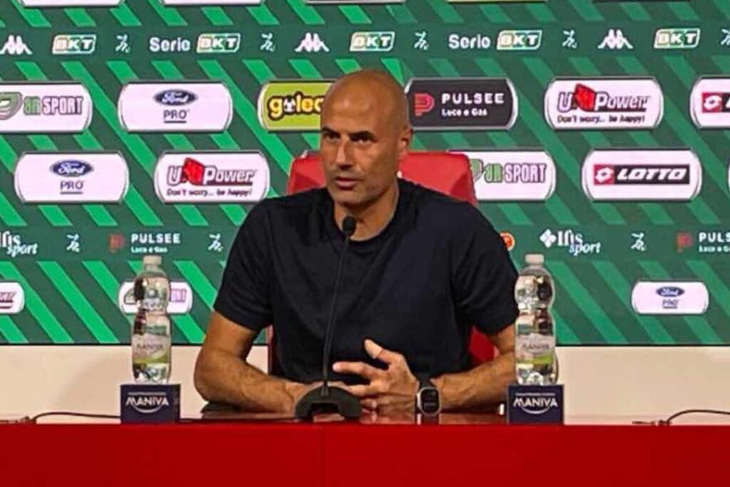 Monza, Bianco in conferenza