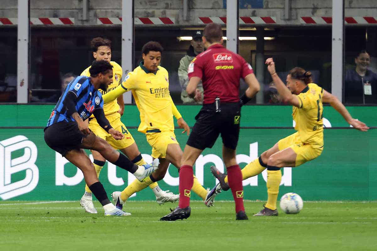 Ederson segna lo 0-1 in casa del Milan