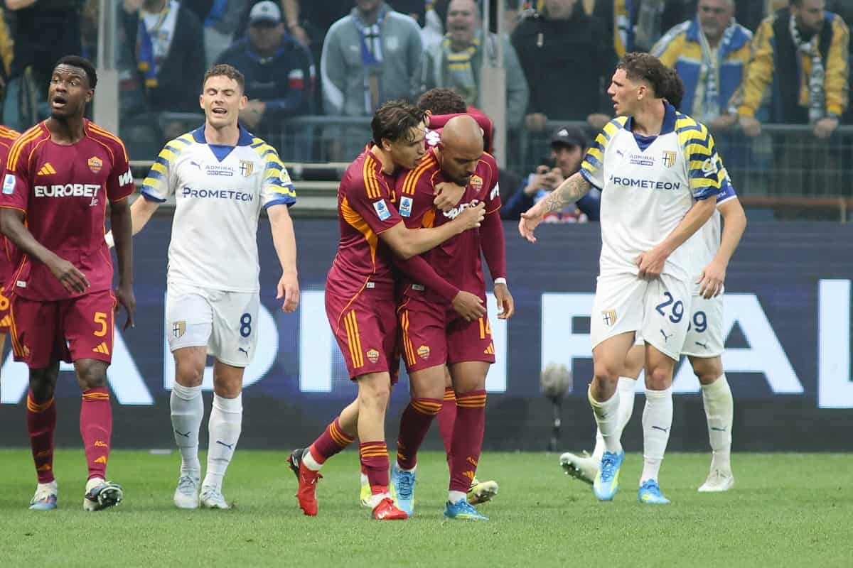 Parma-Roma, episodi Open Var