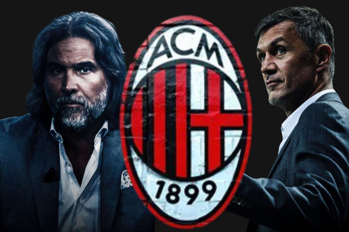 Grafica Adani Maldini Milan