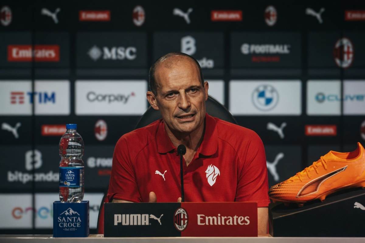 Allegri in conferenza stampa