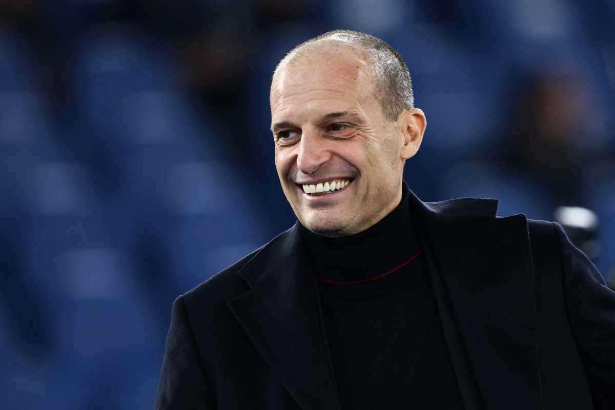 Allegri prima di una gara del Milan