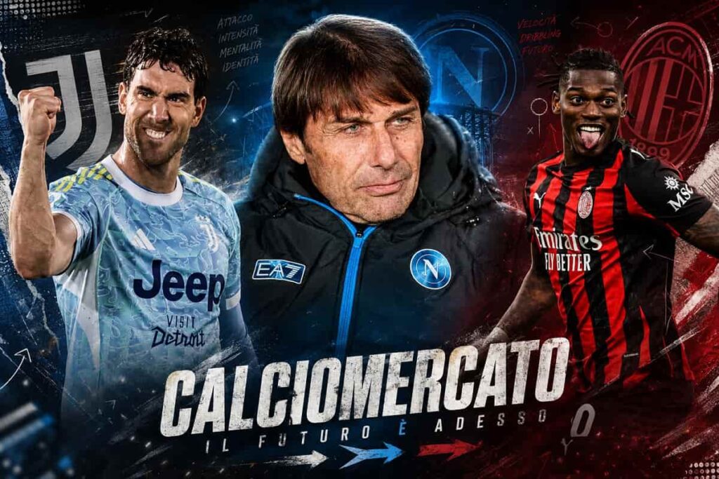 Calciomercato, Fenerbahce su Vlahovic, Conte e Leao
