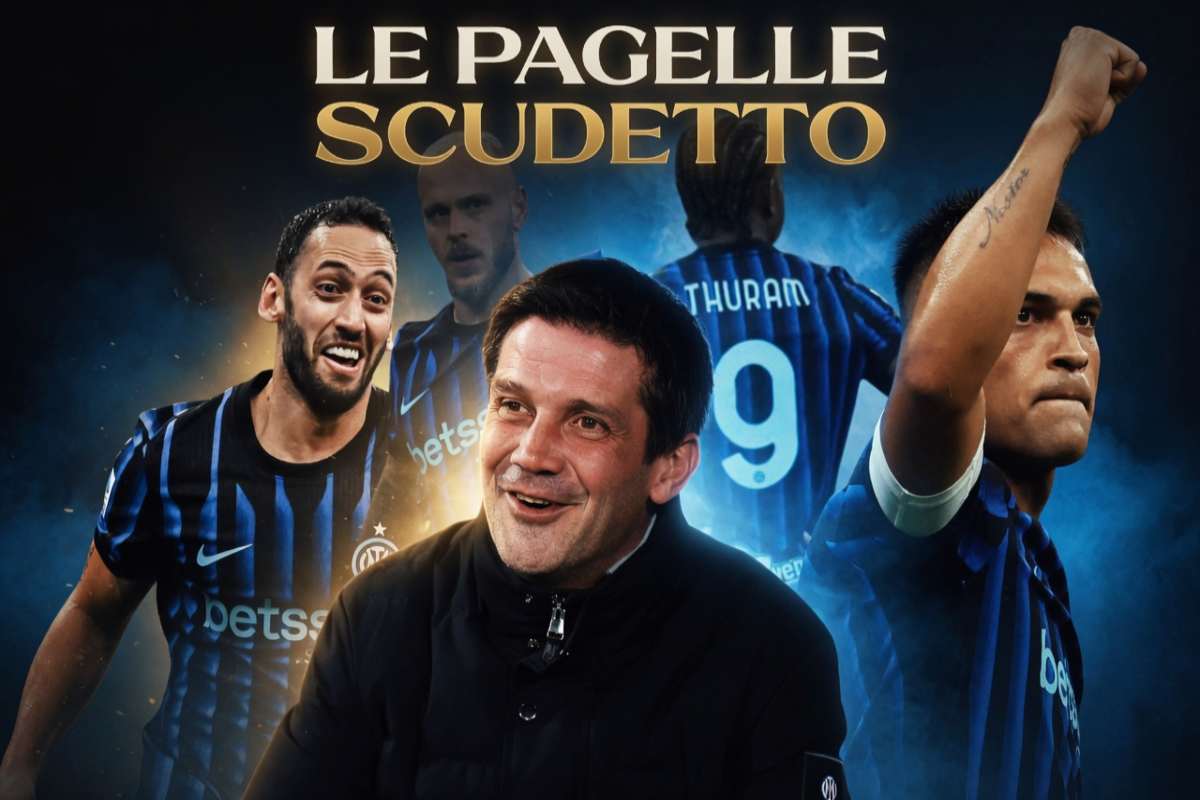 Grafica pagelle Scudetto Inter
