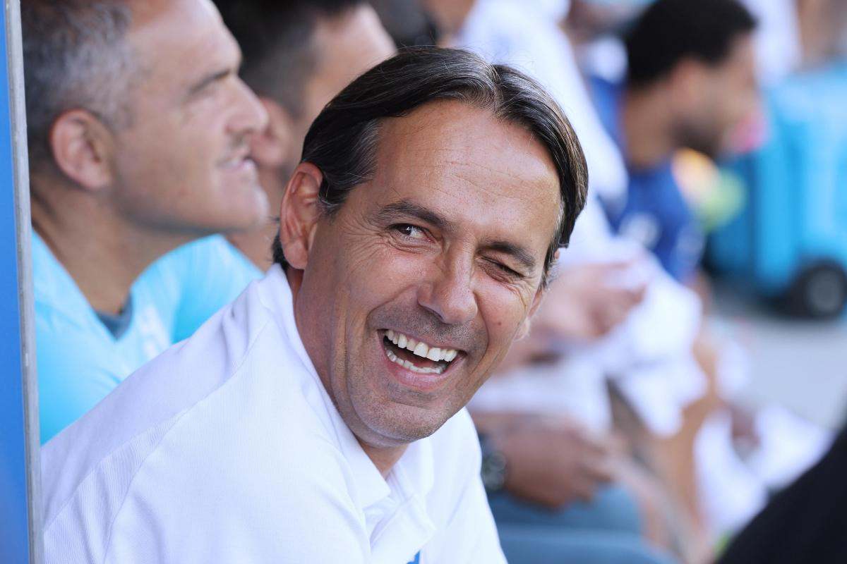 Inzaghi durante una partita dell'Al-Hilal