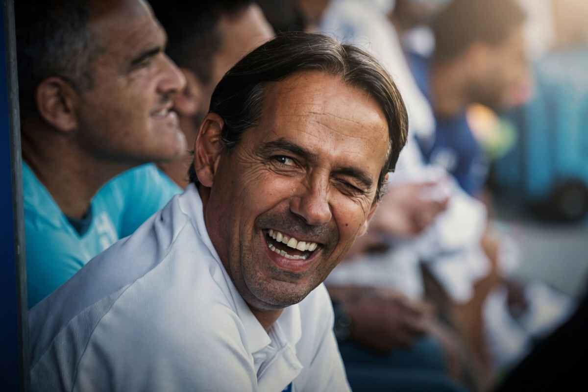 Inzaghi prima di una partita dell'Al-Hilal