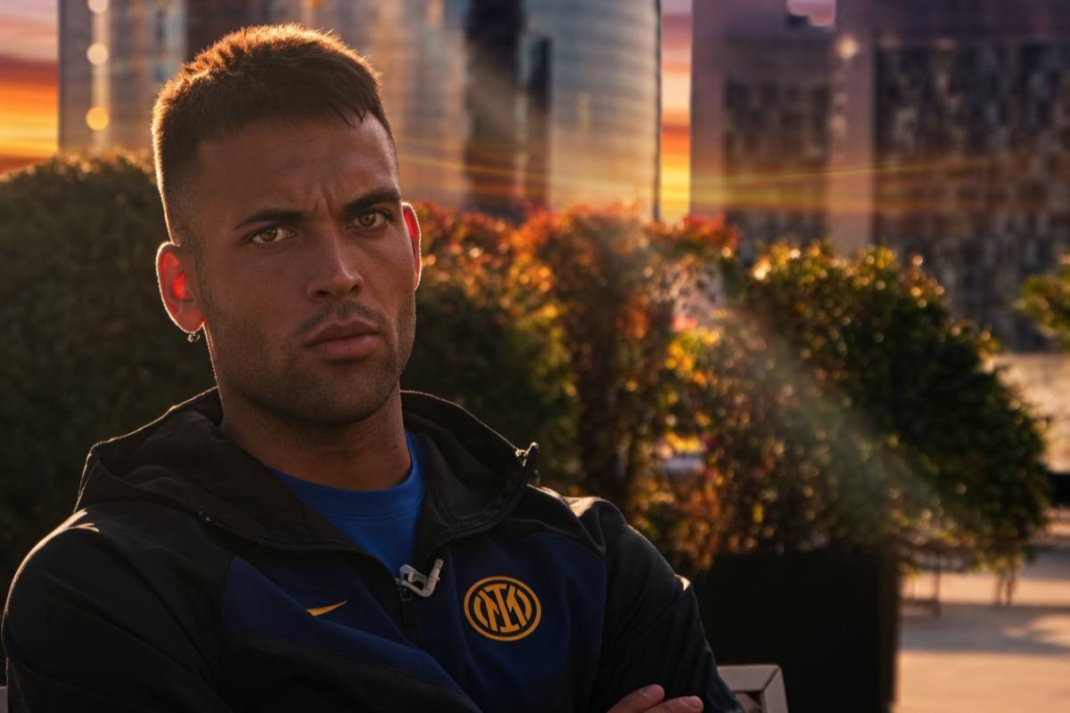 Lautaro durante l'intervista