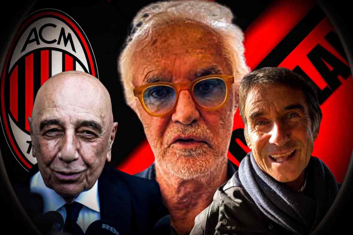 Copertina Milan: Briatore Galliani Carnevali