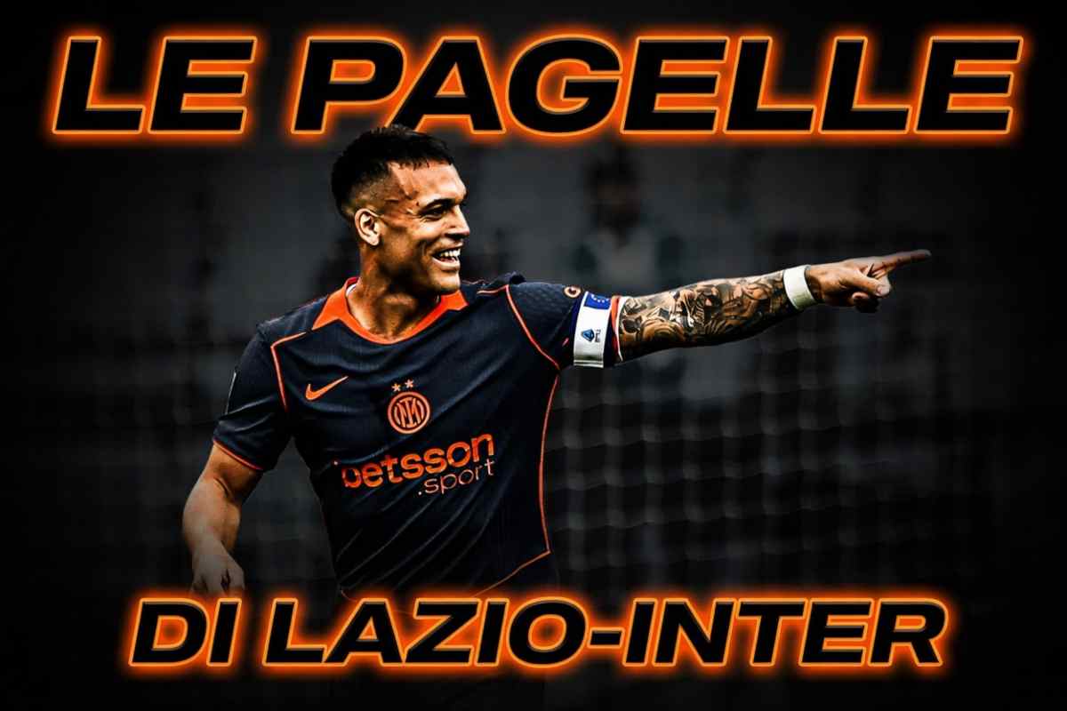 Grafica pagelle Lazio-Inter