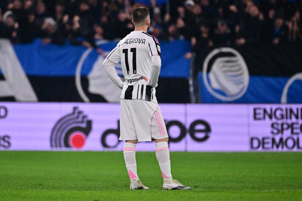 Zhegrova durante Atalanta-Juventus