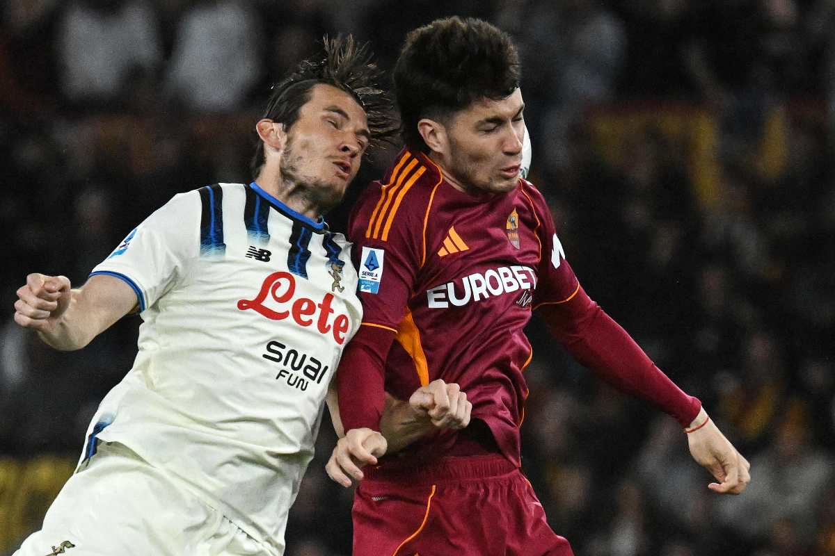 Soulé durante Roma-Atalanta