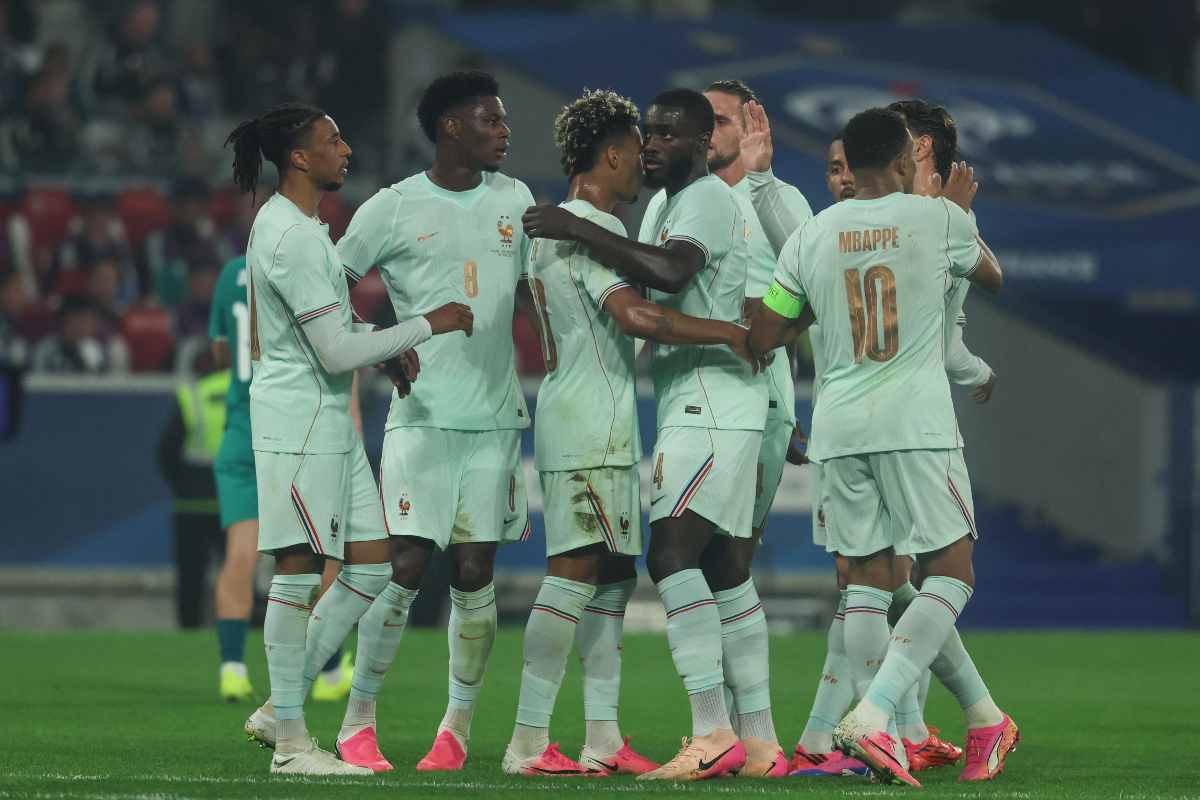 i calciatori della Francia
