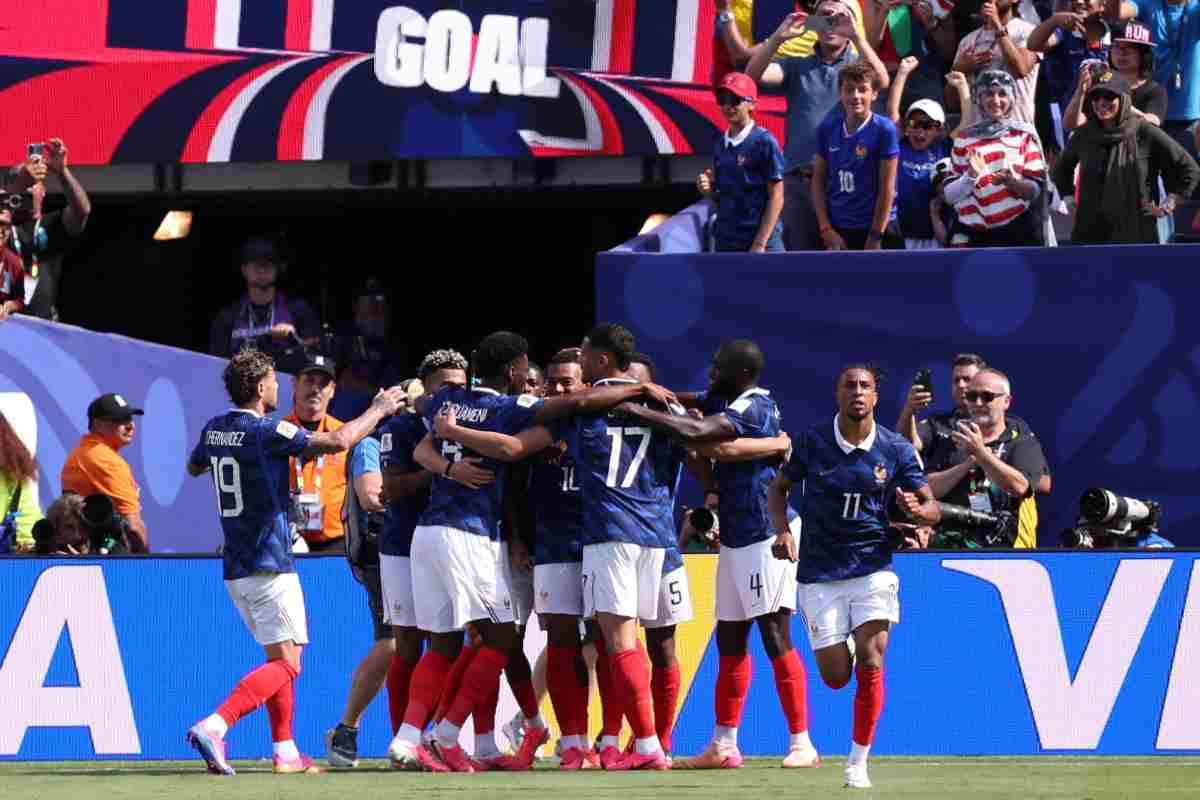 i calciatori della Francia