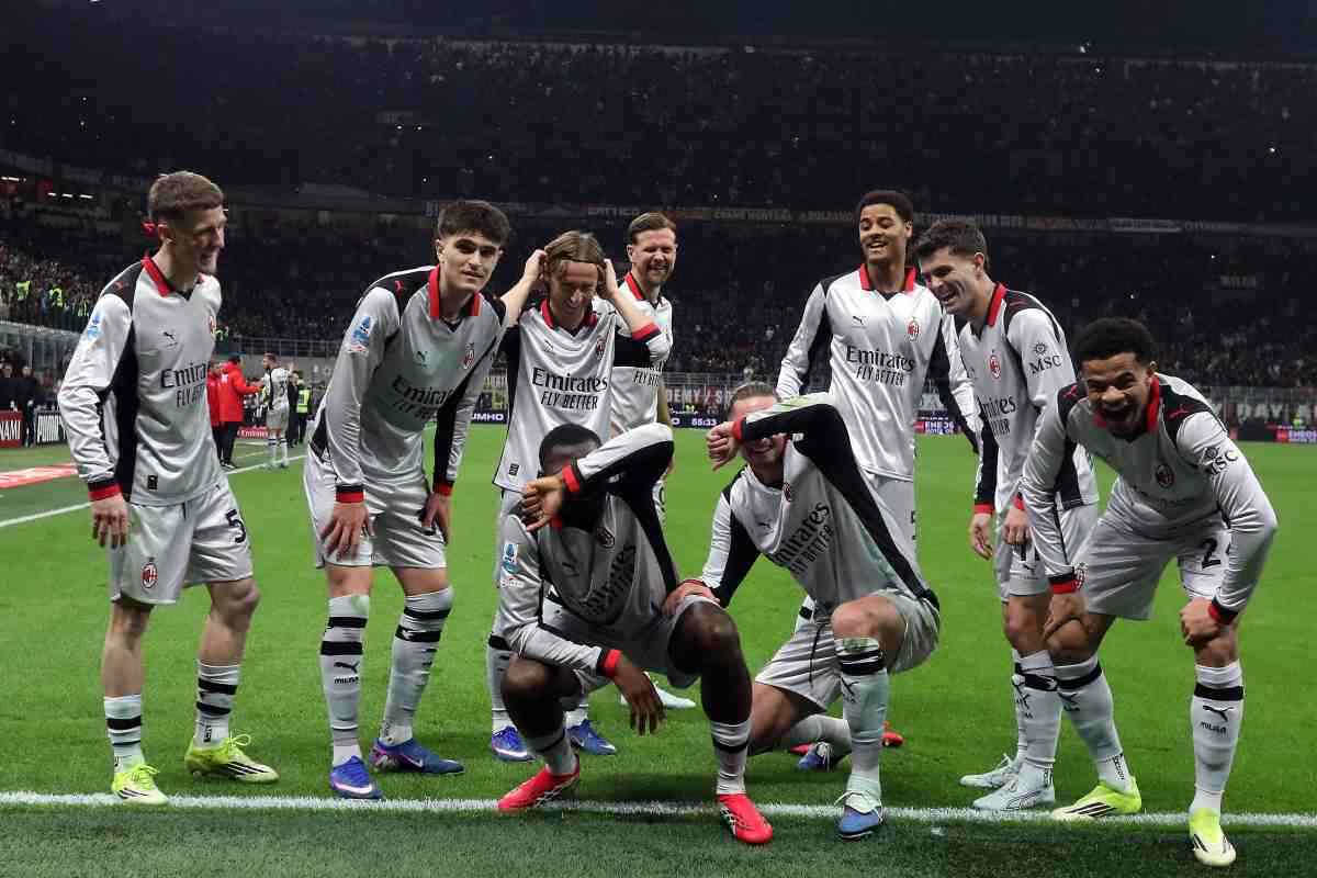 La squadra del Milan