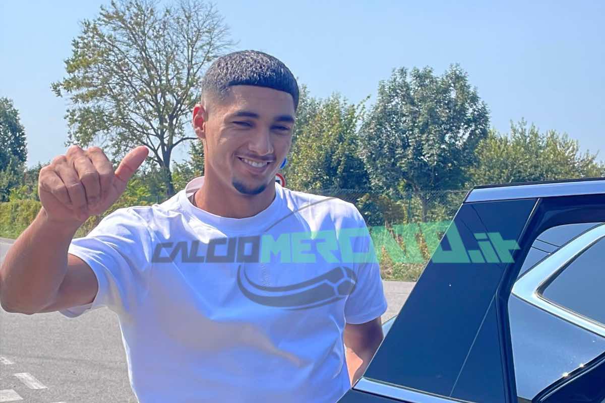 Inter, l'arrivo a Milano di Khalaili