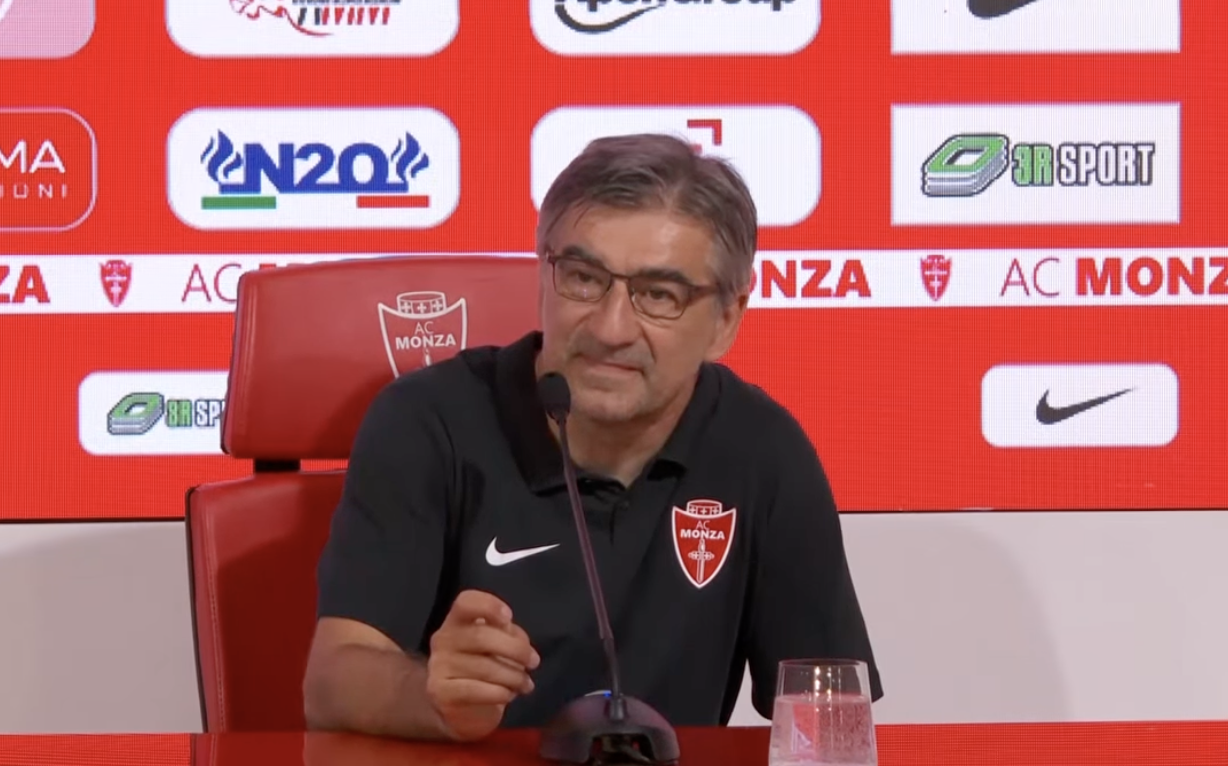 Monza, la conferenza si Juric