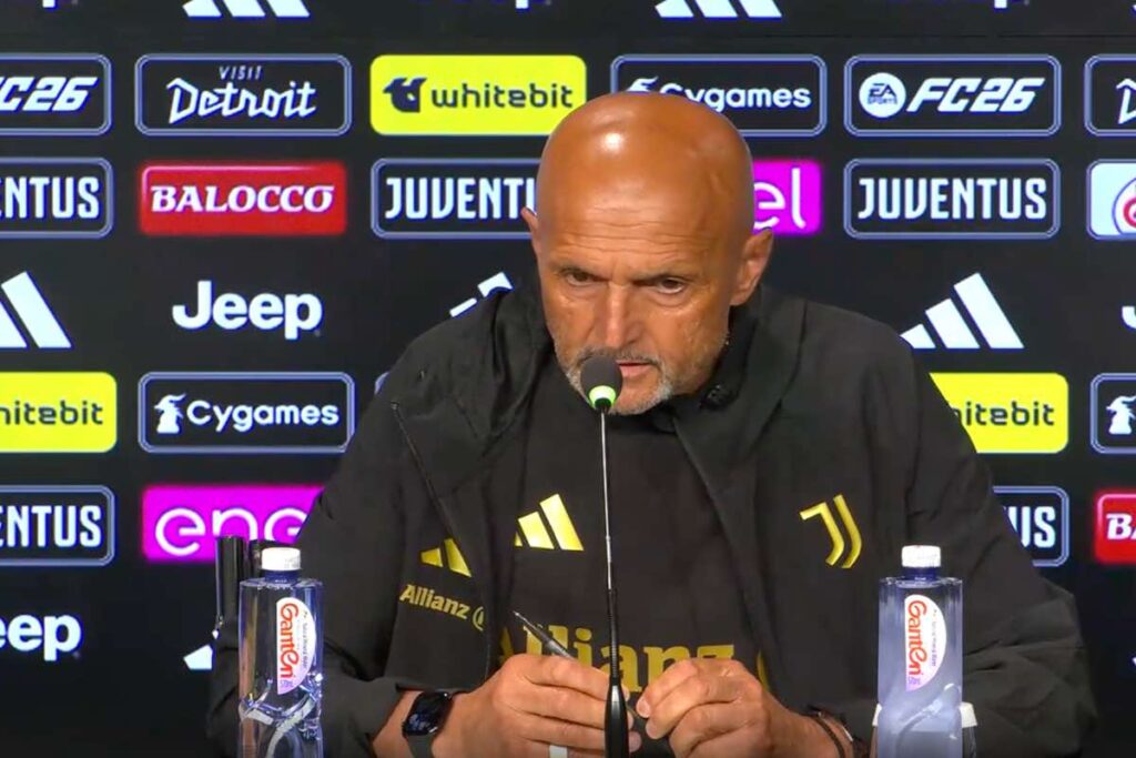 Juventus, Spalletti in conferenza stampa