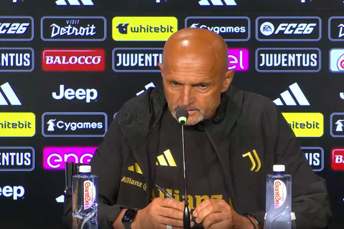 Juventus, Spalletti in conferenza stampa