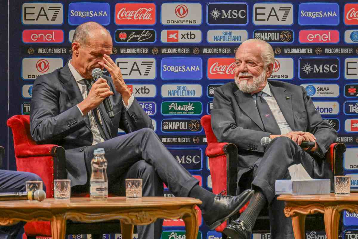 Allegri e De Laurentiis