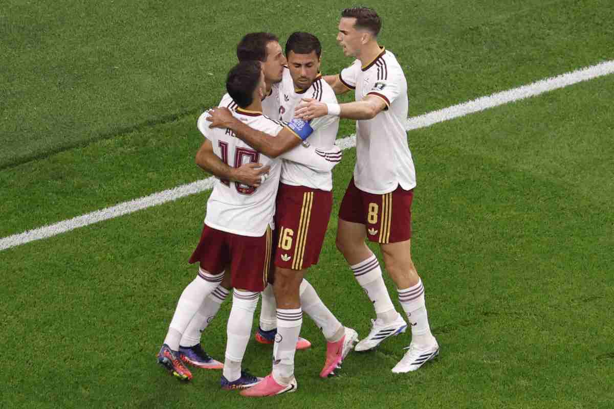 i calciatori della Spagna