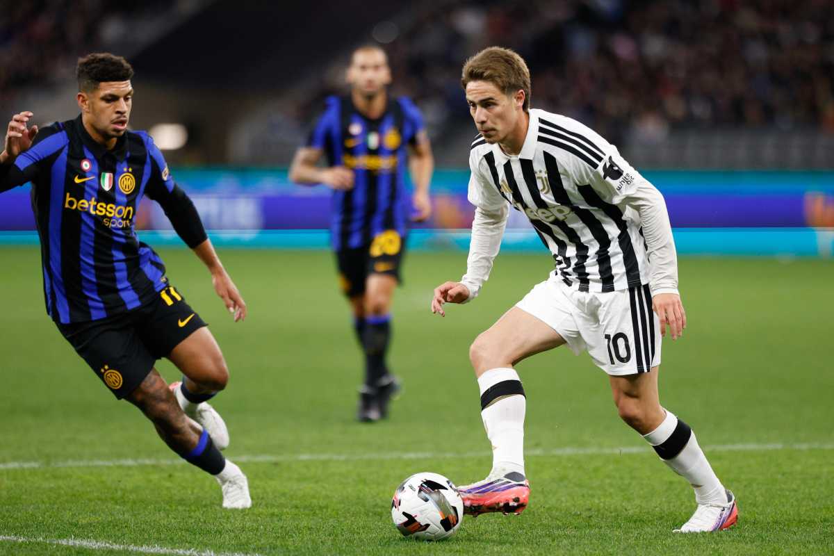 Yildiz durante Inter-Juventus