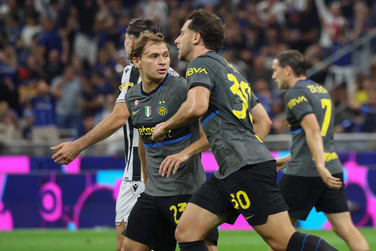Barella e Carlos Augusto a segno in Inter-Udinese