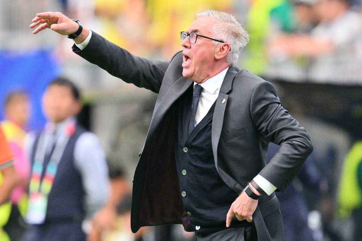 Carlo Ancelotti sulla panchina del Brasile