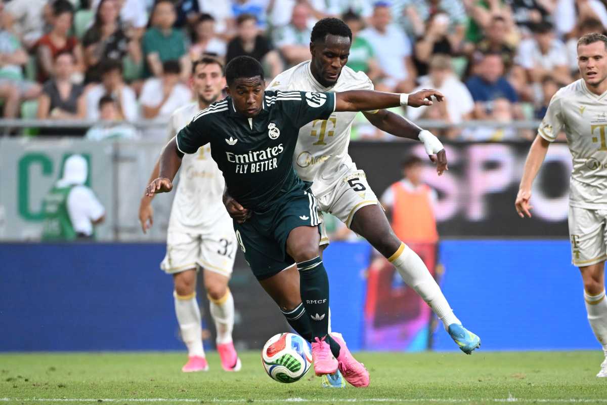 Endrick in amichevole con il Real Madrid