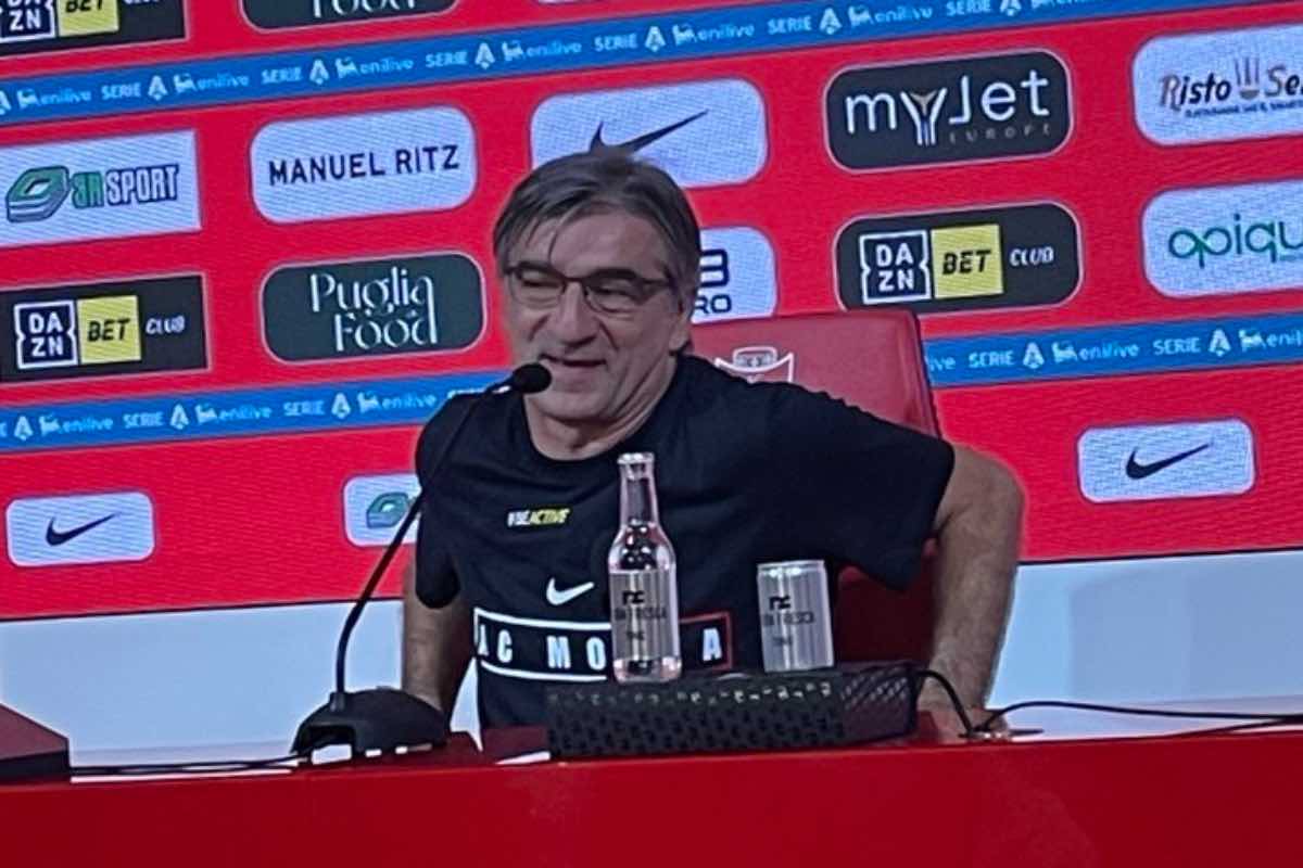 Monza-Sassuolo, Juric in conferenza