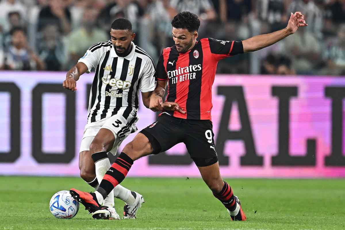 Ramos e Bremer durante Juventus-Milan