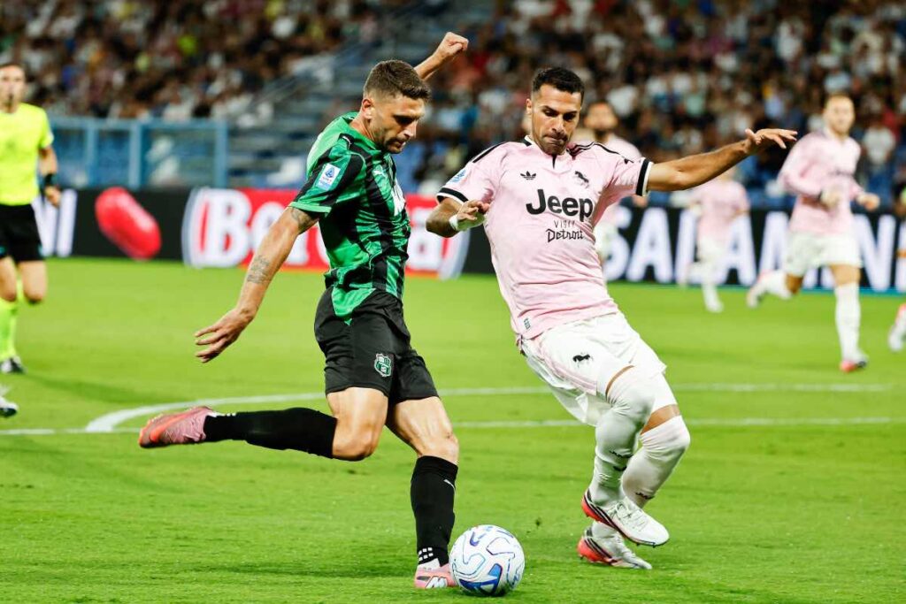 Sassuolo-Juve, pagelle e tabellino