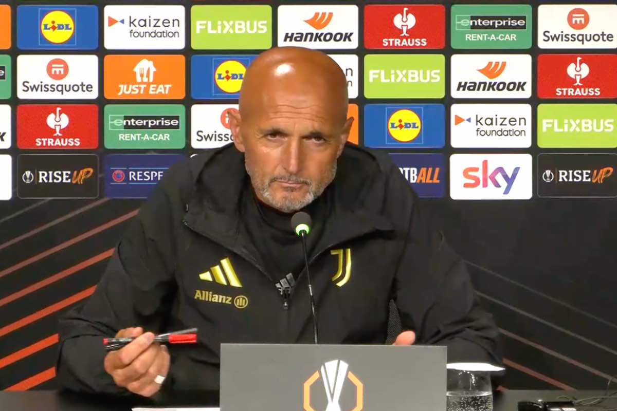 Juventus, Spalletti in conferenza pre NEC