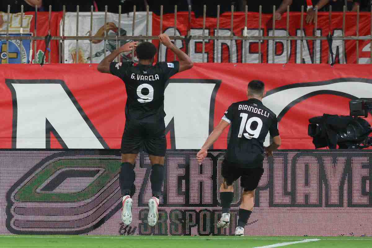 Monza-Sassuolo, Varela decisivo