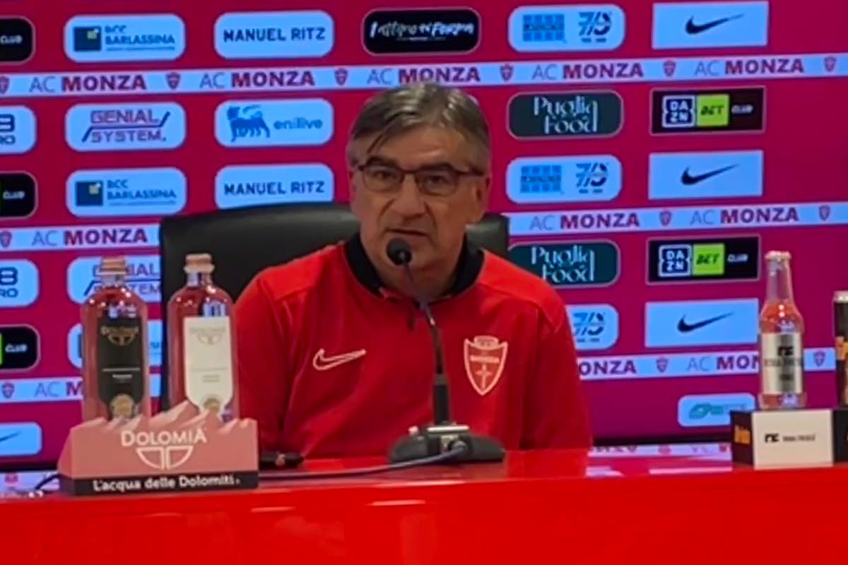 Monza, Ivan Juric in conferenza stampa